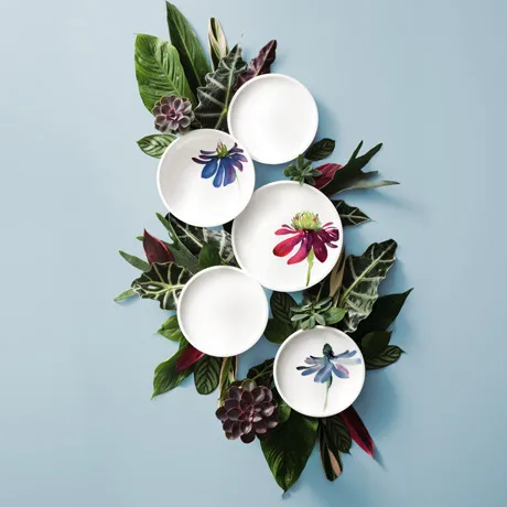 Prato Artesano Flower Art Ø 27 cm, Branco Villeroy & Boch