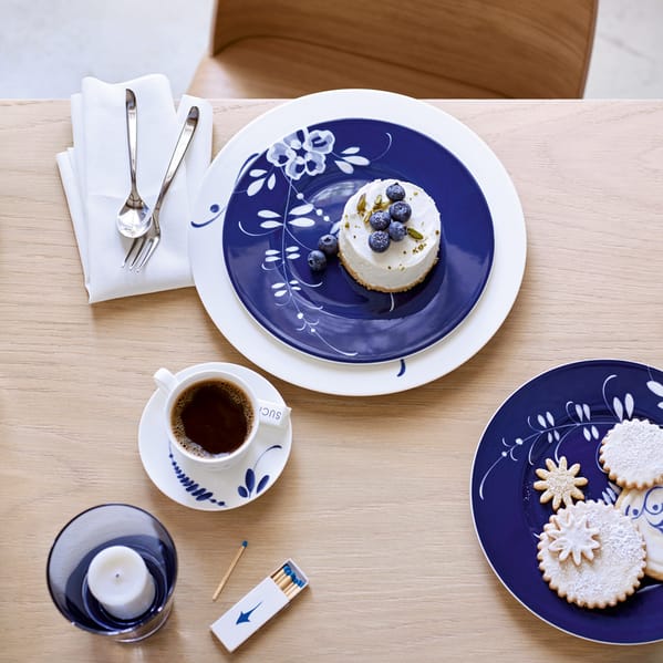 Prato de salada Old Luxembourg Brindille, azul Villeroy & Boch