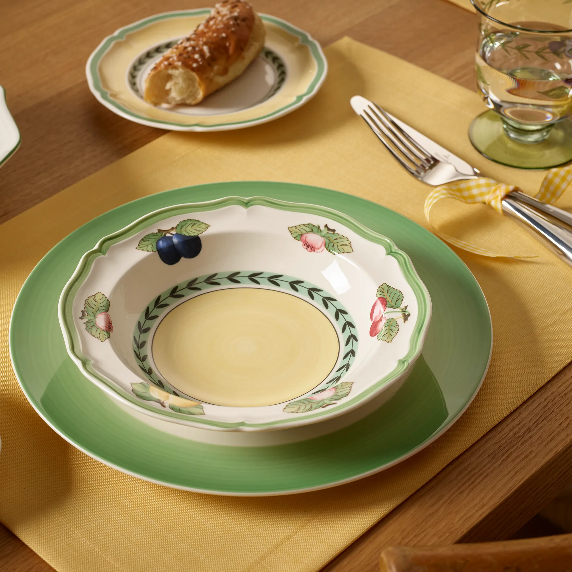 Prato fundo French Garden Fleurence, 33,5 cm Villeroy & Boch