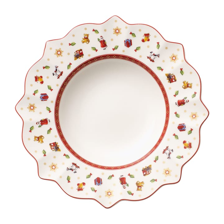 Prato fundo Toy's Delight Ø26 cm, Branco-vermelho Villeroy & Boch