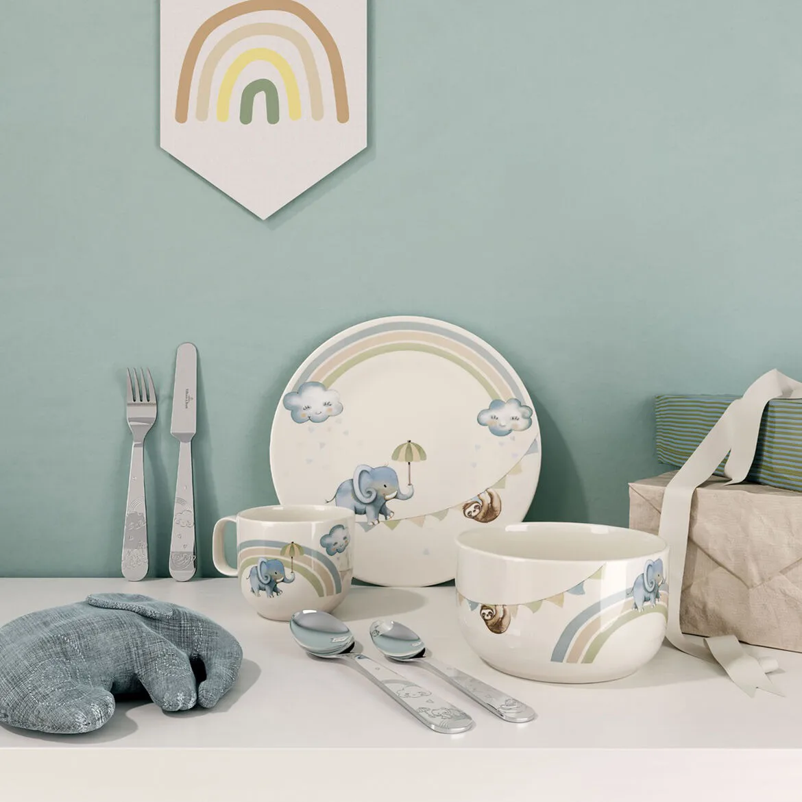Prato infantil Walk like an Elephant Ø21,5 cm, Multi Villeroy & Boch