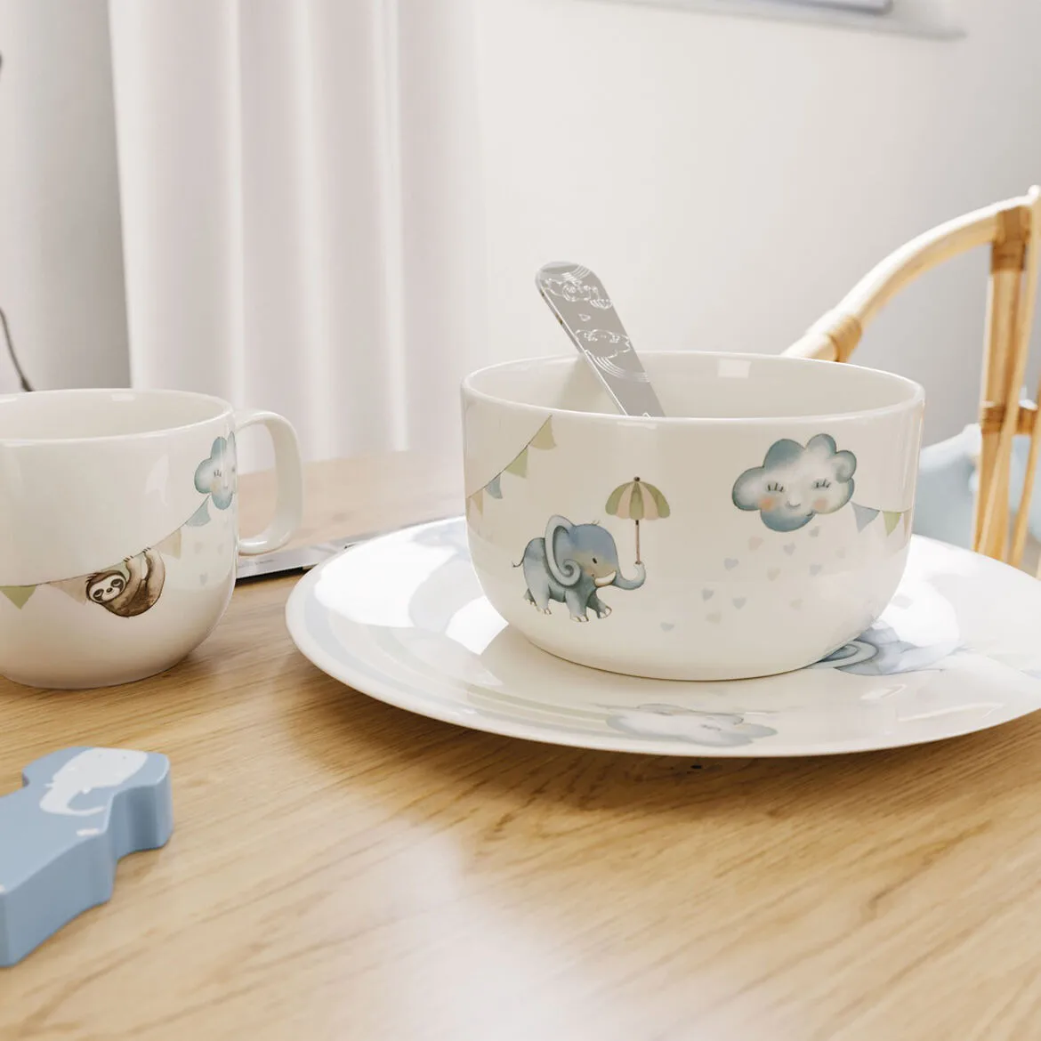 Prato infantil Walk like an Elephant Ø21,5 cm, Multi Villeroy & Boch