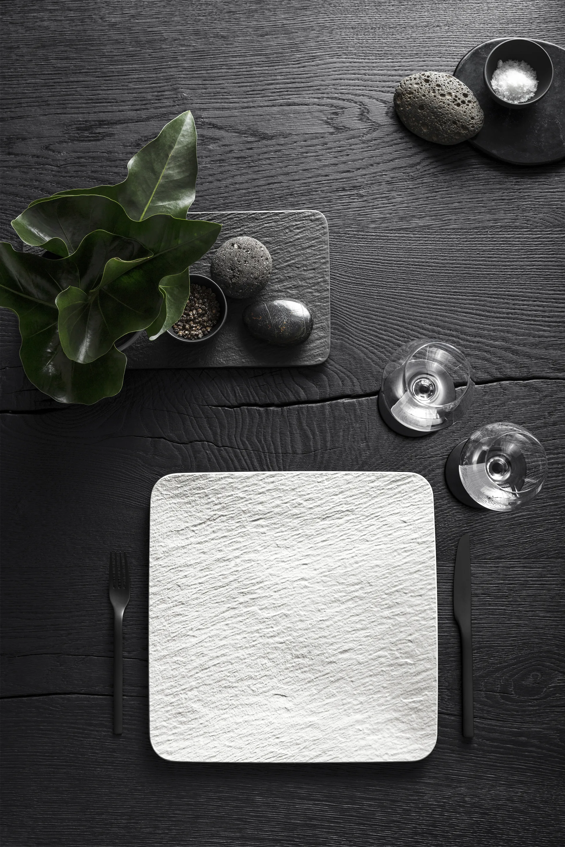 Prato Manufacture Rock 32x32 cm, Blanc Villeroy & Boch