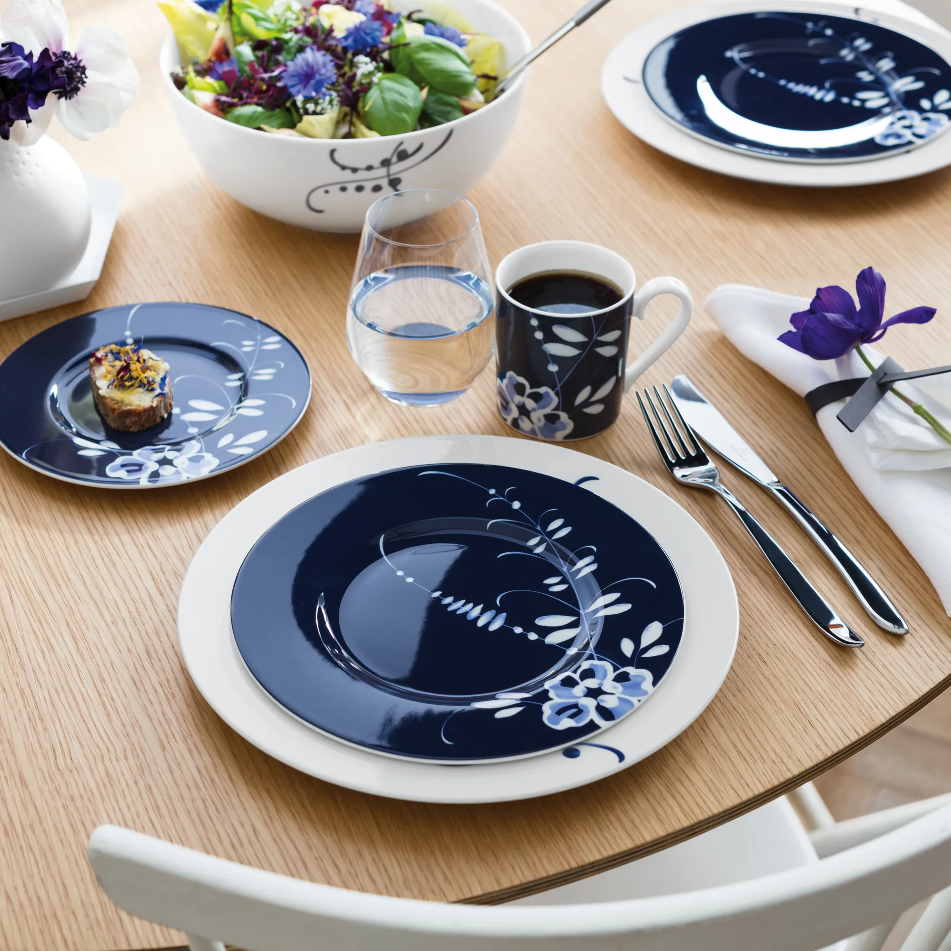 Prato Old Luxembourg Brindille, Azul Villeroy & Boch