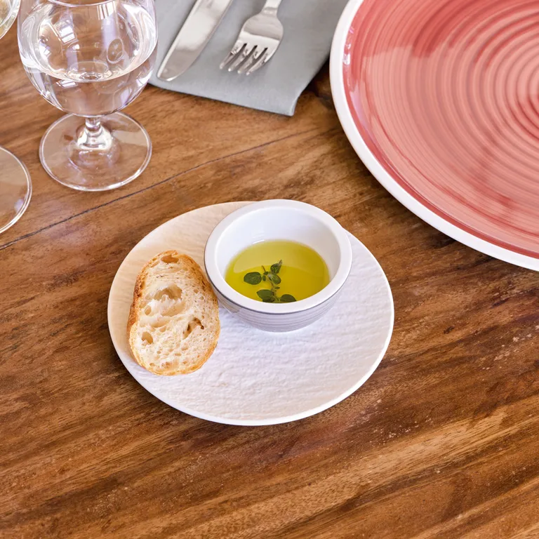 Prato pequeno Manufacture Rock Ø16 cm, Blanc Villeroy & Boch