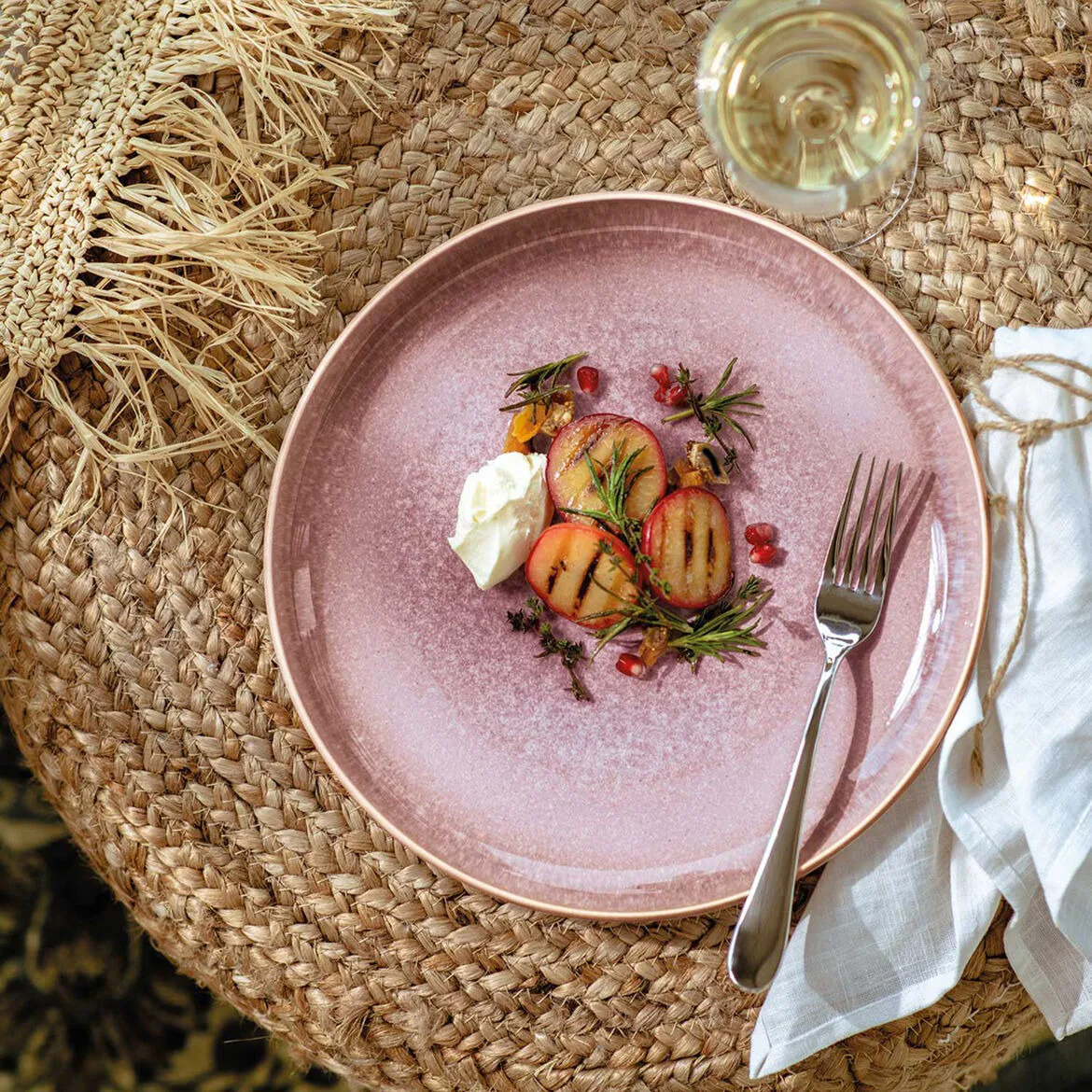 Prato Perlemor Ø27 cm, Coral Villeroy & Boch