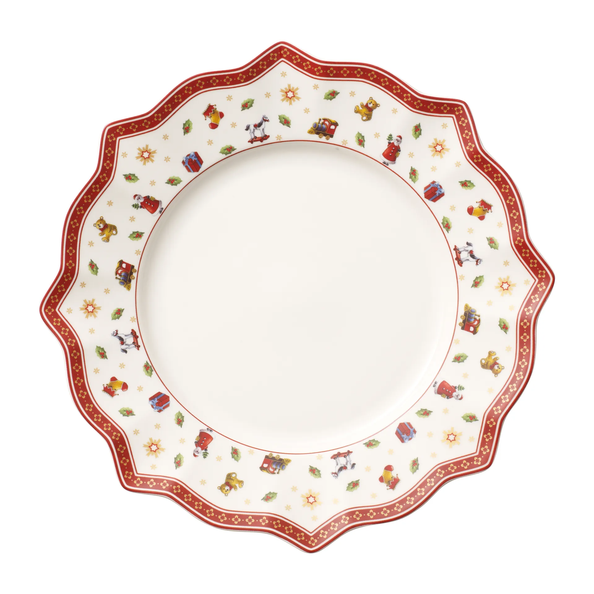 Prato Toy's Delight Ø29, Branco-vermelho Villeroy & Boch