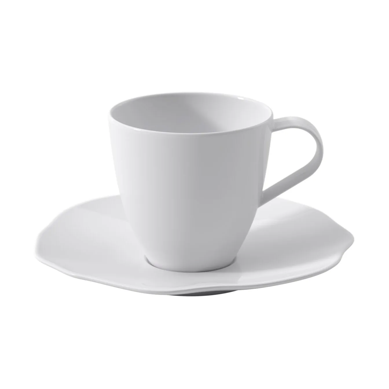 Pura chávena com pires, Branco, 2 peças Villeroy & Boch