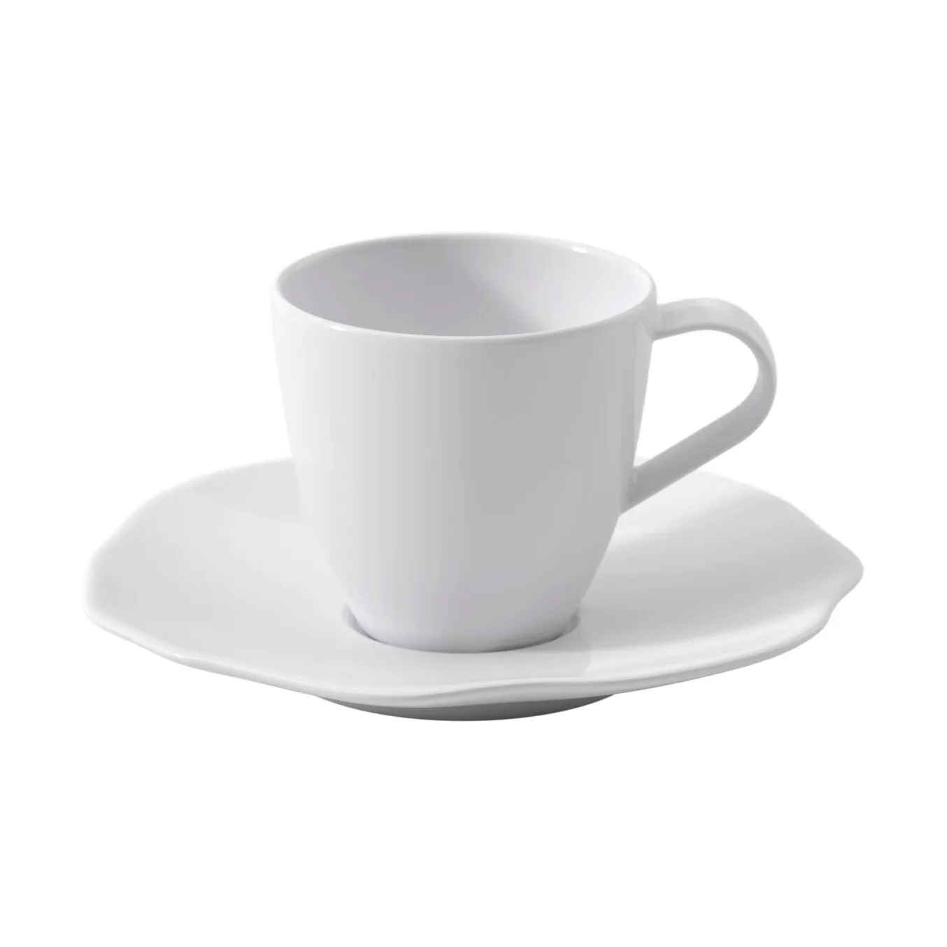 Pura chávena de expresso com pires, Branco, 2 peças Villeroy & Boch