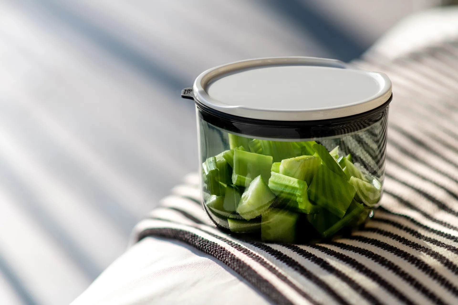 Recipiente para comida em vidro L Ø13 cm To Go & To Stay , Transparente branco Villeroy & Boch