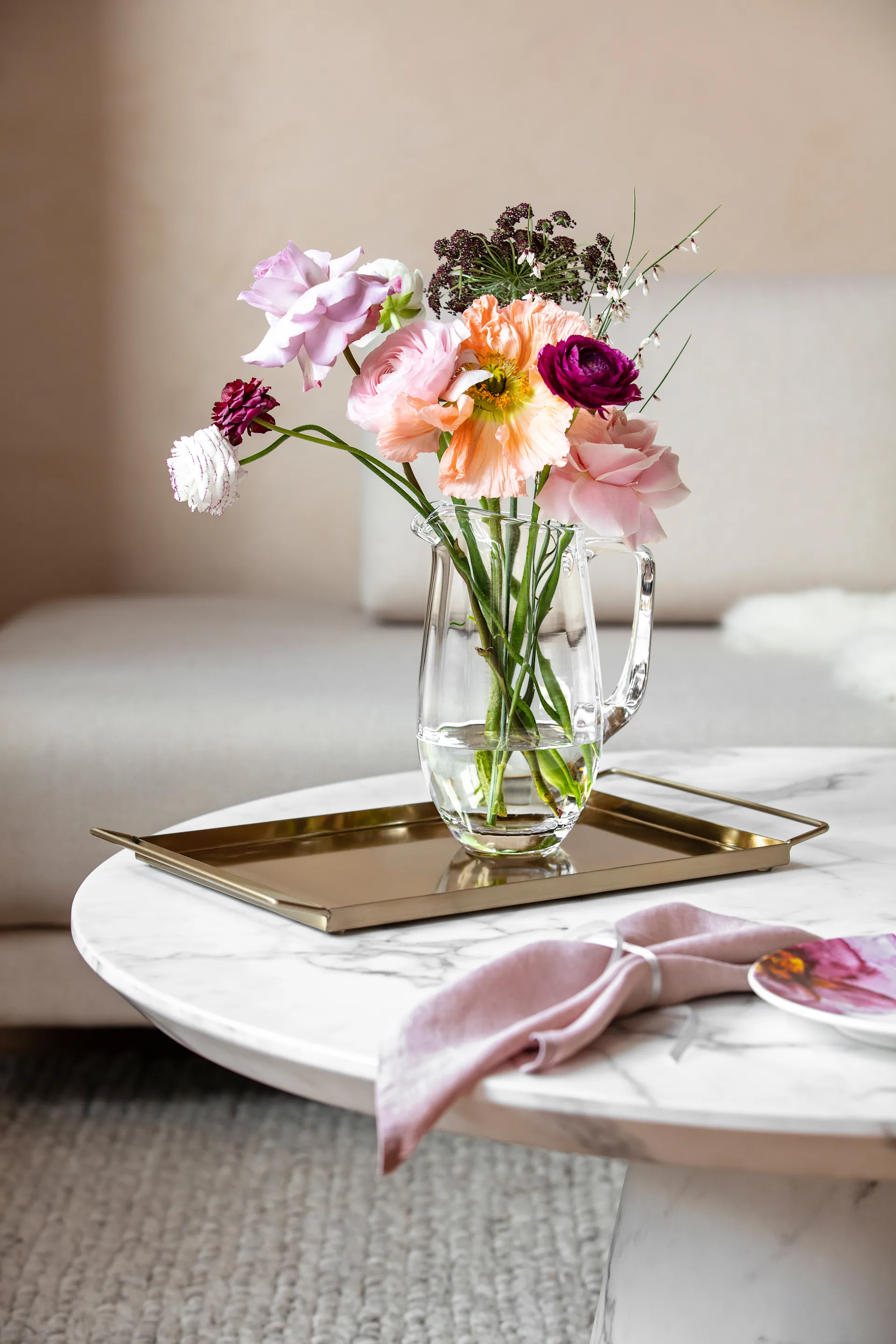 Rose Garden garrafa 1.5 l, Transparente Villeroy & Boch