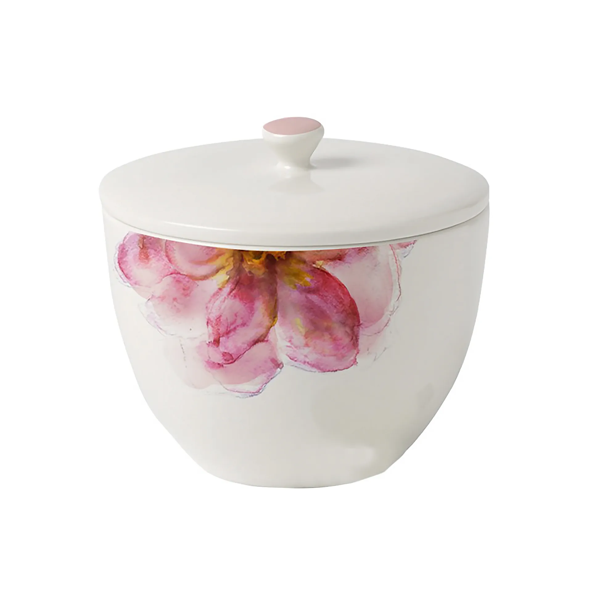 Rose Garden jarra de chá com tampa Ø13.5 cm, Branco Villeroy & Boch