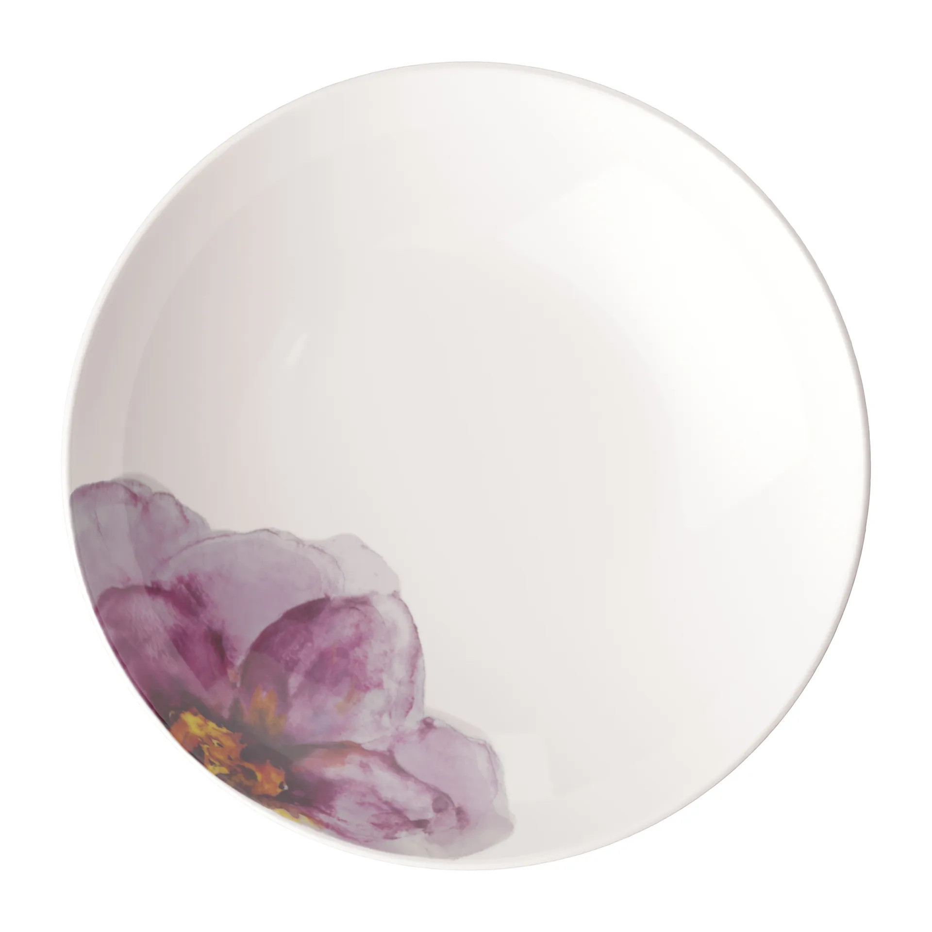 Rose Garden prato para massas Ø24 cm, Branco-vermelho Villeroy & Boch