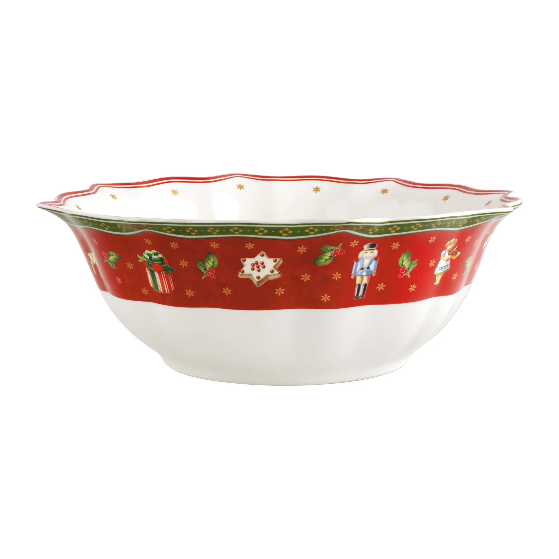 Saladeira Toy's Delight Ø31,5 cm, Branco-vermelho Villeroy & Boch