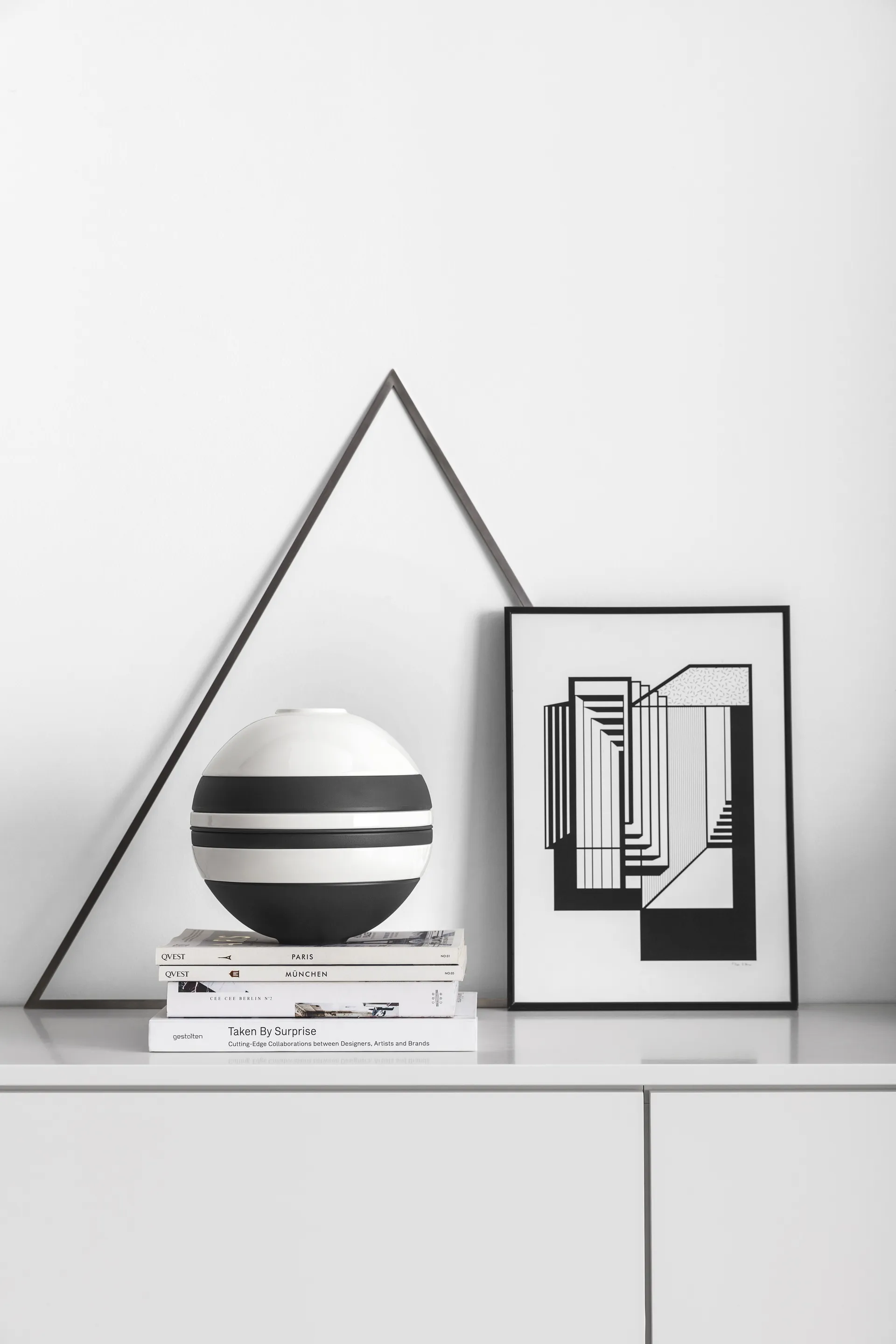 Serviço de mesa La Boule, 7 peças, Preto-branco Villeroy & Boch