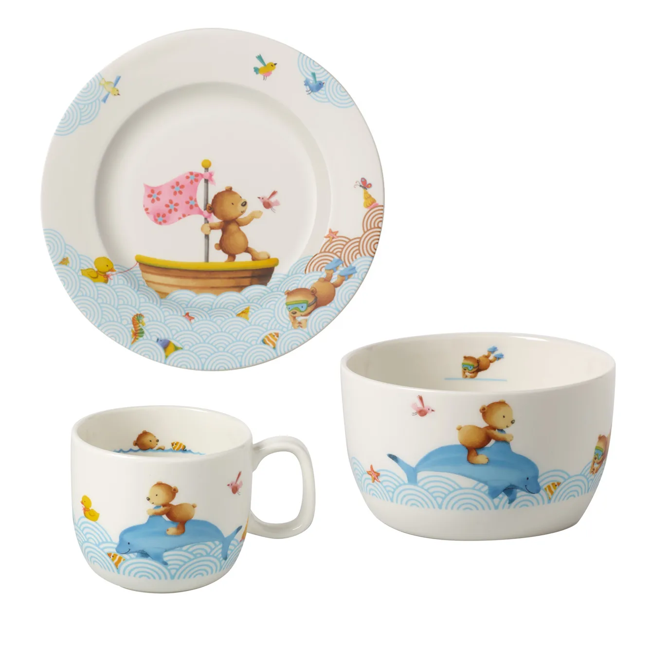 Talheres de criança Hungry as a Bear, 3 peças Villeroy & Boch