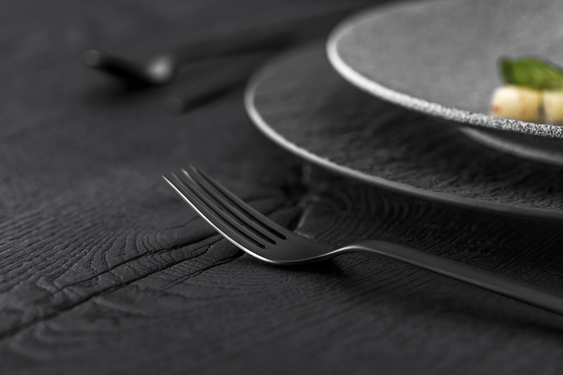 Talheres Manufacture Rock, 16 peças, Preto Villeroy & Boch