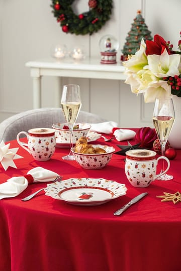 Toy's Delight copo 4 peças - Branco-vermelho - Villeroy & Boch