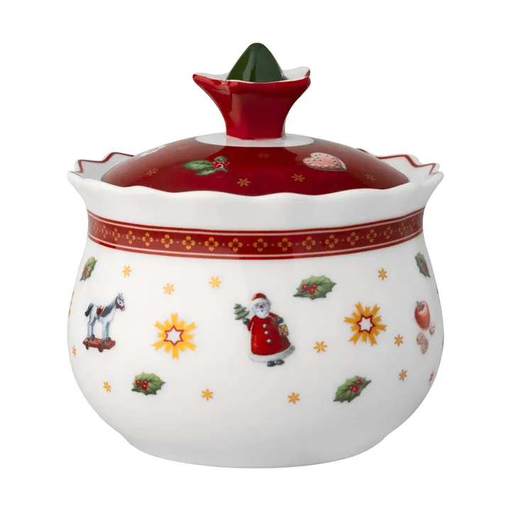 Toy's Delight frasco de doce - Branco-vermelho, 26 cl - Villeroy & Boch