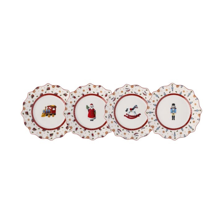 Toy's Delight prato 4 peças - Branco-vermelho - Villeroy & Boch