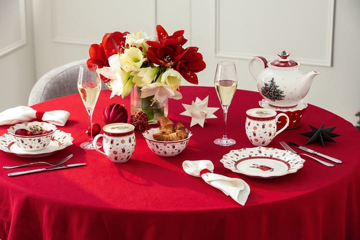 Toy's Delight prato 4 peças, Branco-vermelho Villeroy & Boch