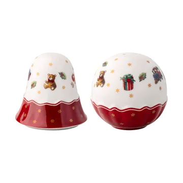 Toy's Delight saleiro e pimenteiro - Branco-vermelho, 2 peças - Villeroy & Boch