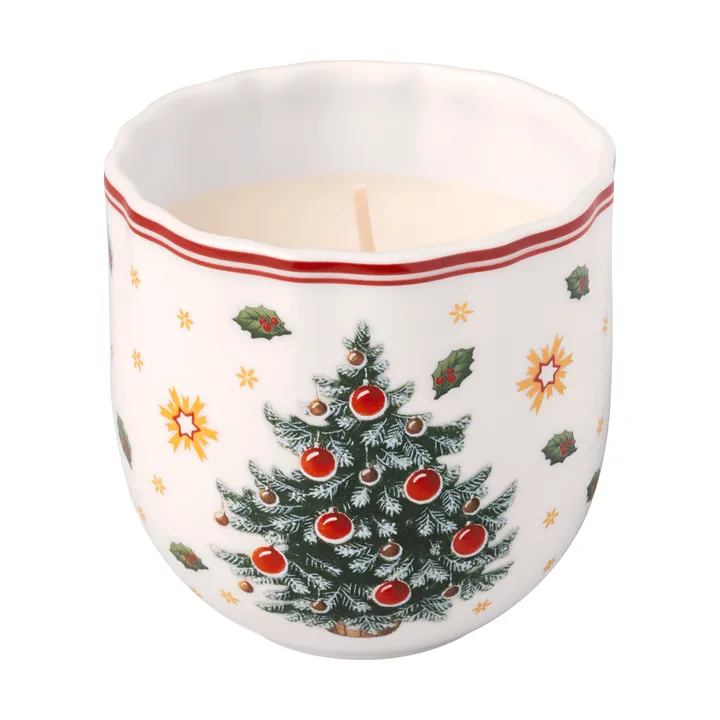 Toy's Delight vela aromática - Branco-vermelho, madeira - Villeroy & Boch