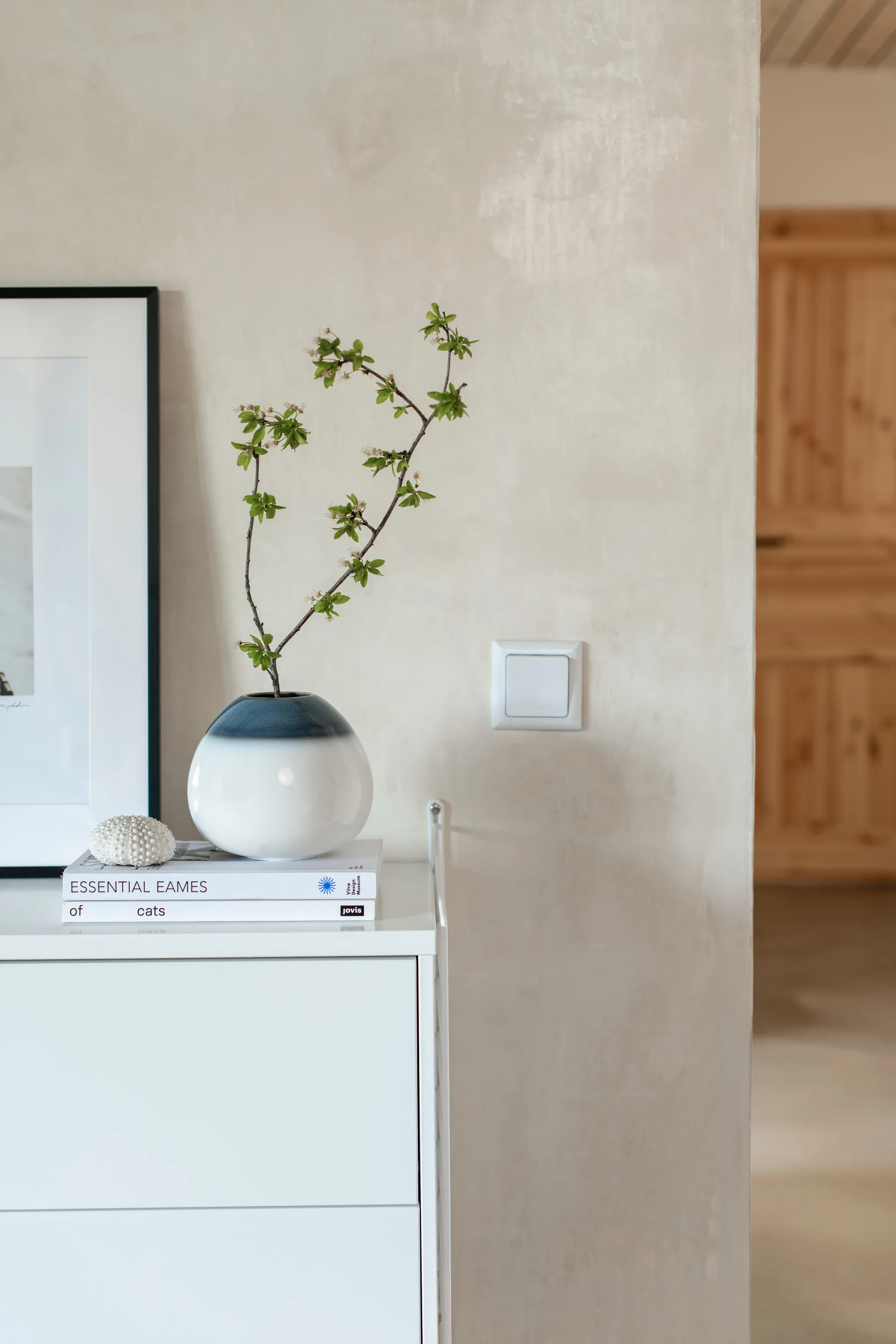 Vaso oval Lave Home 13 cm, Blue-white Villeroy & Boch