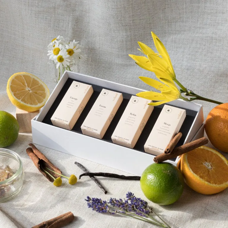 Óleos essenciais para o dia-a-dia, 4 fragrâncias  Volant