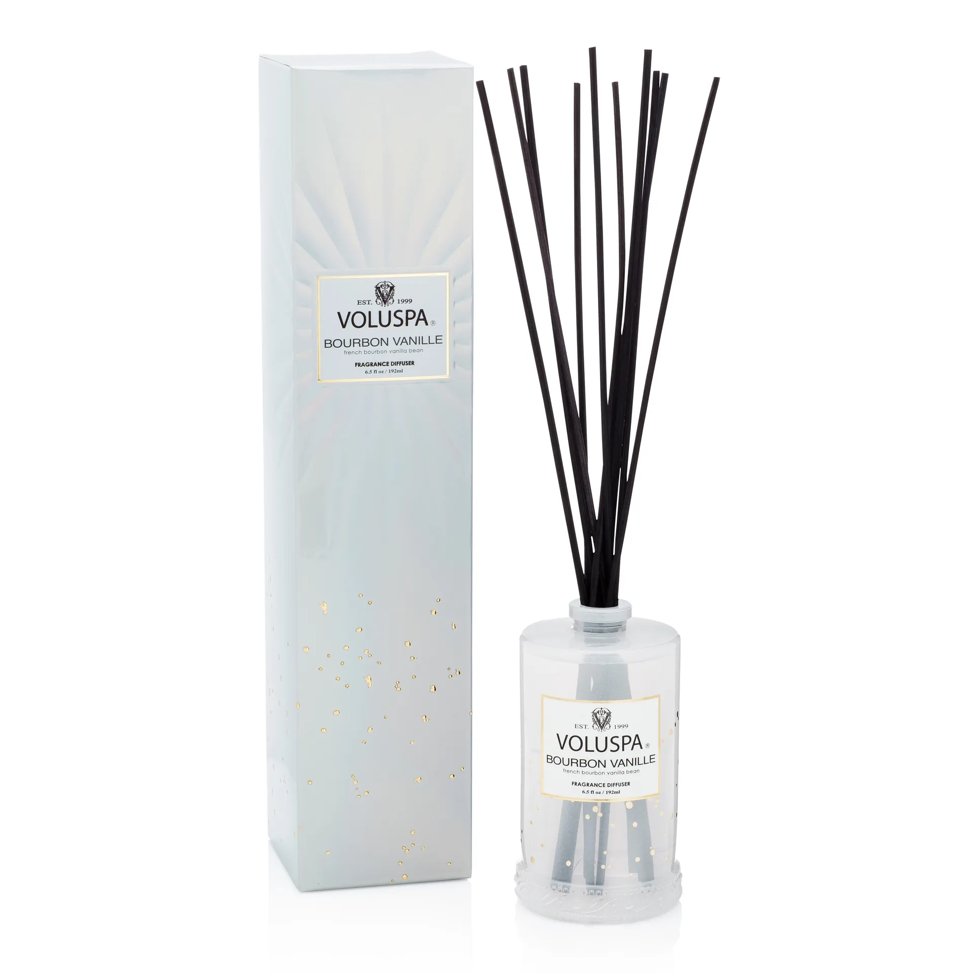 Ambientador em sticks Voluspa 192 ml, Bourbon Vanille Voluspa
