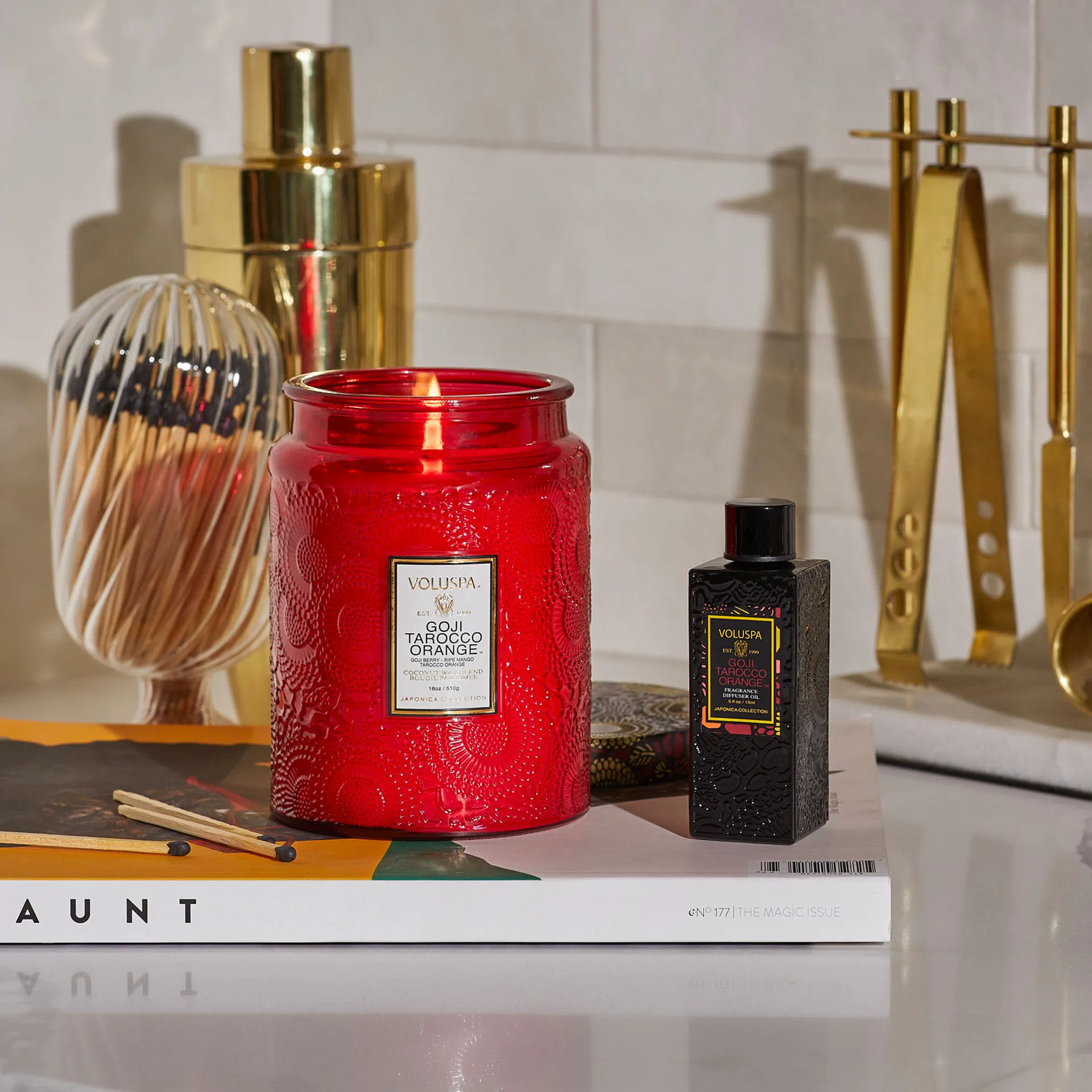 Óleo essencial Goji Tarocco Orange , 15 ml Voluspa