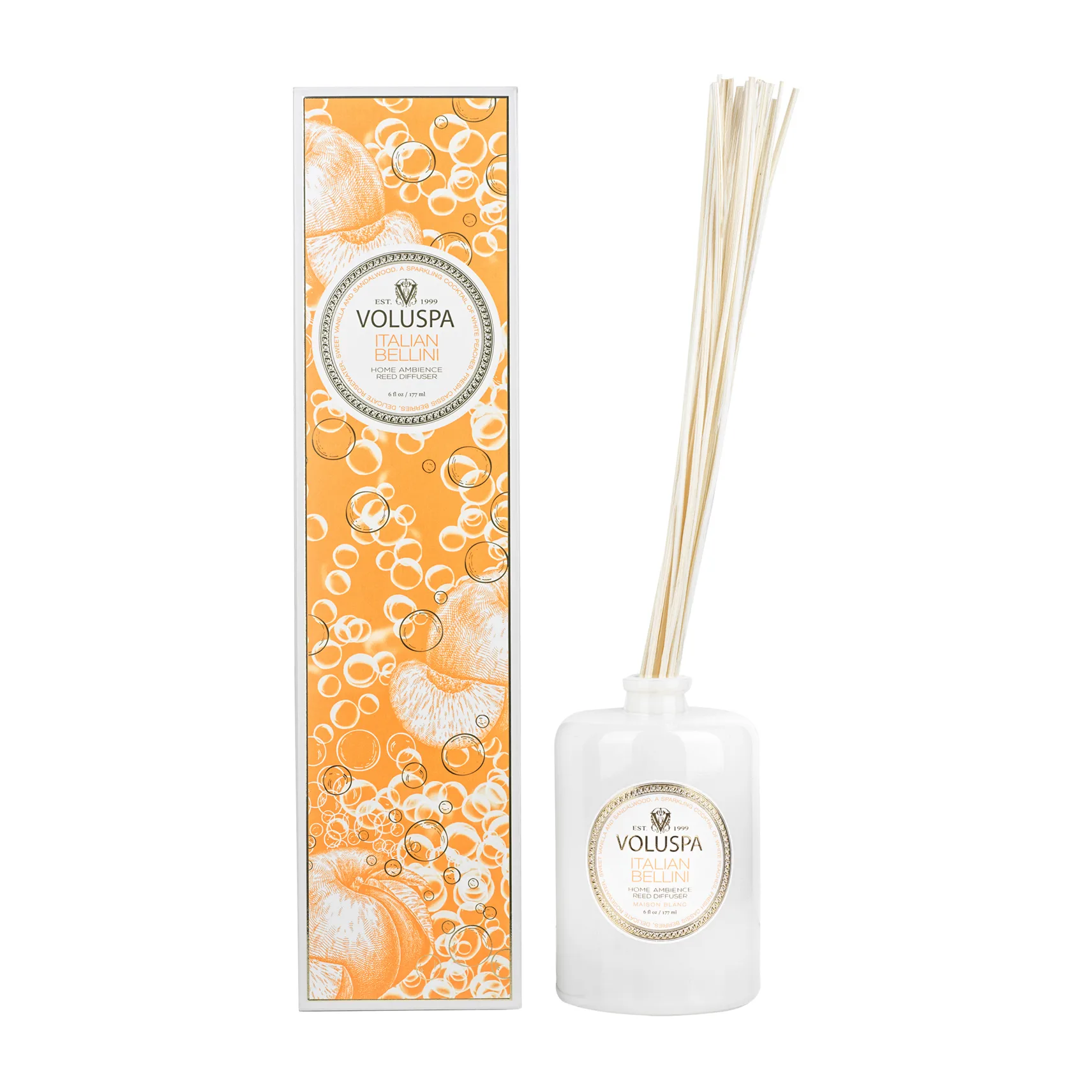 Varas Maison Blanc 177 ml, Italian Bellini Voluspa