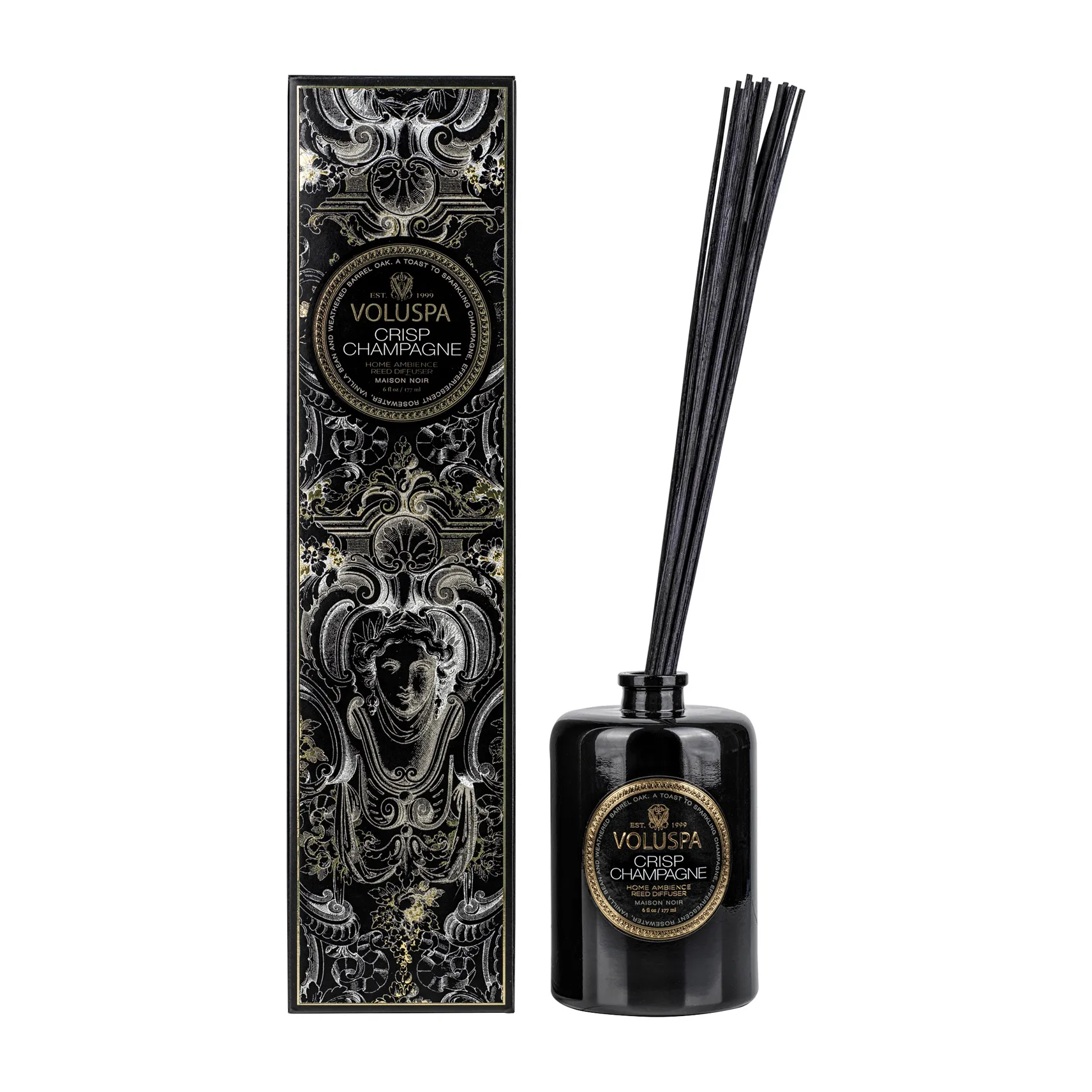 Varas perfumadas Maison Noir 177 ml, Crisp Champagne Voluspa