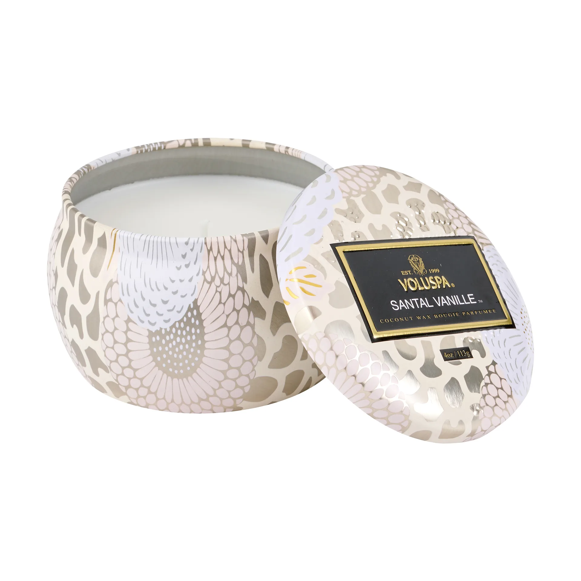 Vela Decorativa 25 horas, santal vanille Voluspa