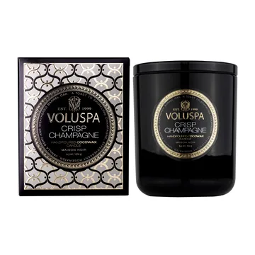 Vela perfumada Classic Maison Noir 60 horas - Crisp Champagne - Voluspa