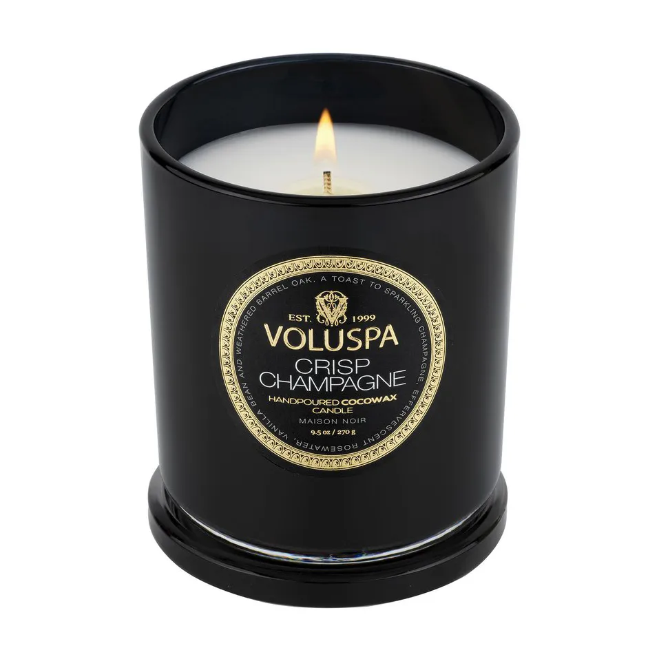 Vela perfumada Classic Maison Noir 60 horas, Crisp Champagne Voluspa