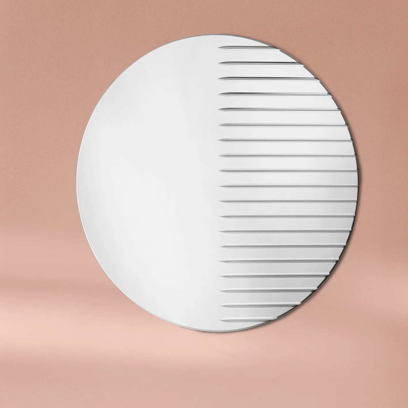 Espelho Masquerade Round, Clear Warm Nordic
