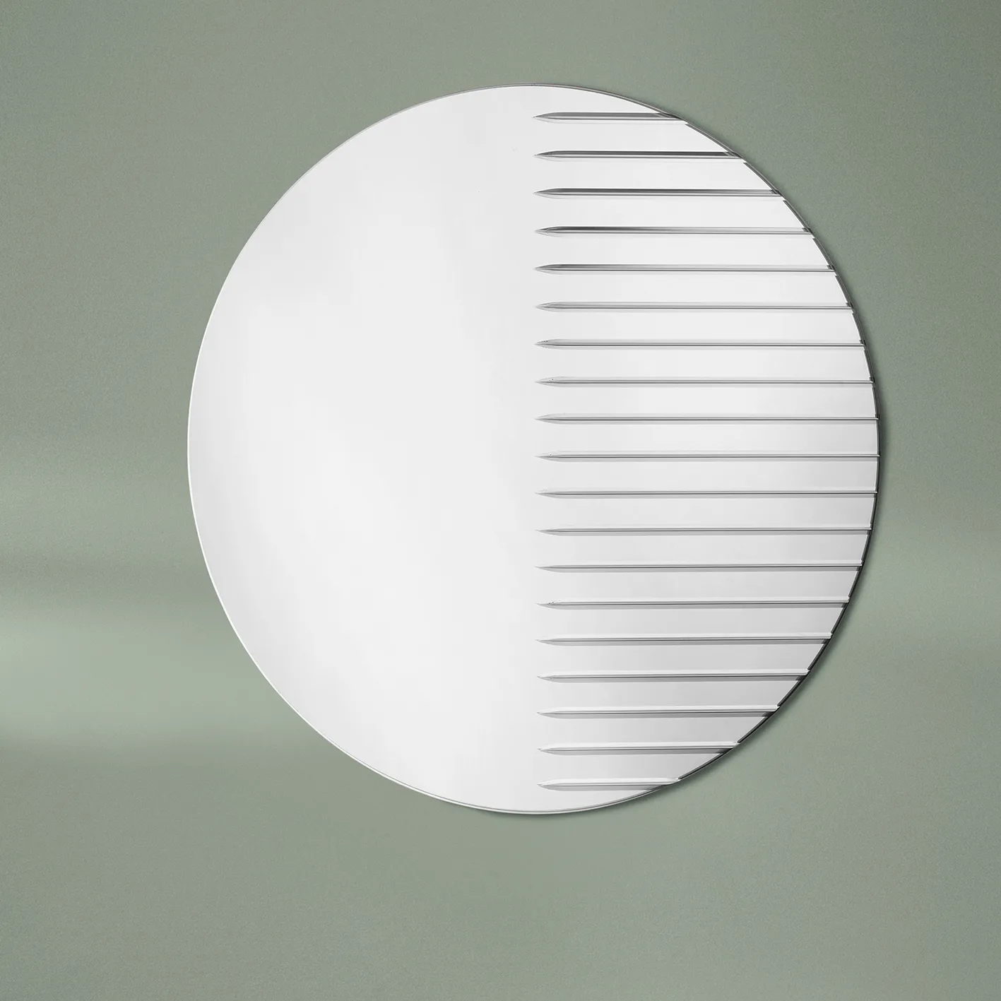 Espelho Masquerade Round, Clear Warm Nordic