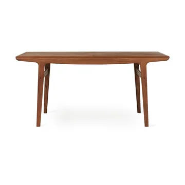 Evermore mesa de jantar com 2 extensões de 45 cm cada - Carvalho oleado em teca, 160 cm - Warm Nordic