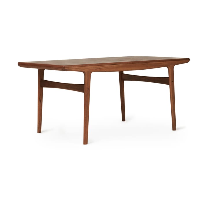Evermore mesa de jantar com 2 extensões de 45 cm cada, Carvalho oleado em teca, 160 cm Warm Nordic