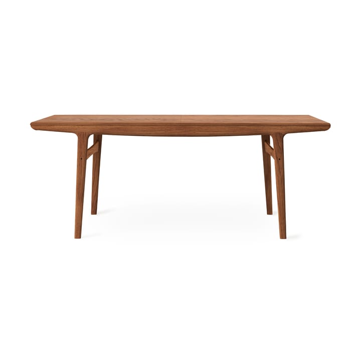 Evermore mesa de jantar com 2 extensões de 45 cm cada - Carvalho oleado em teca, 190 cm - Warm Nordic