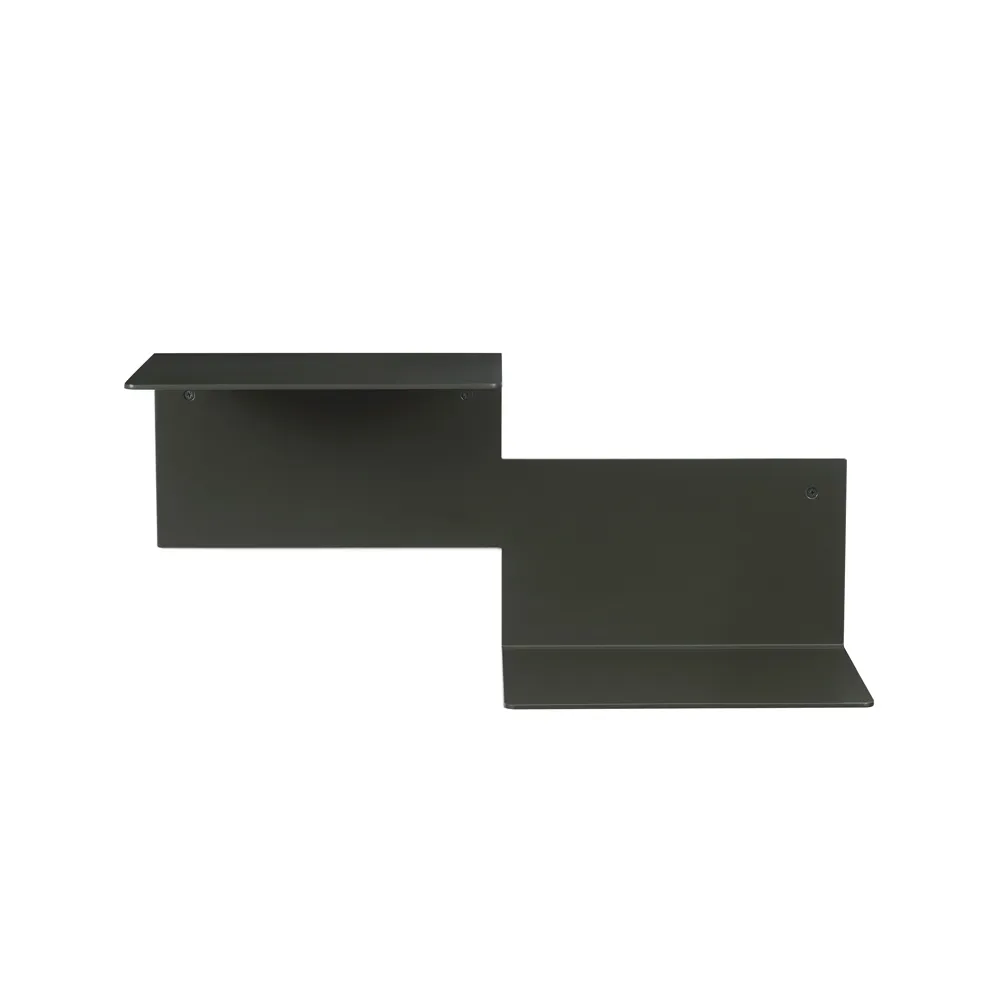 Prateleira Repeat, verde olive, esquerda  Warm Nordic