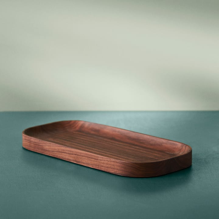 Tabuleiro Carved Wood - Walnut - Warm Nordic