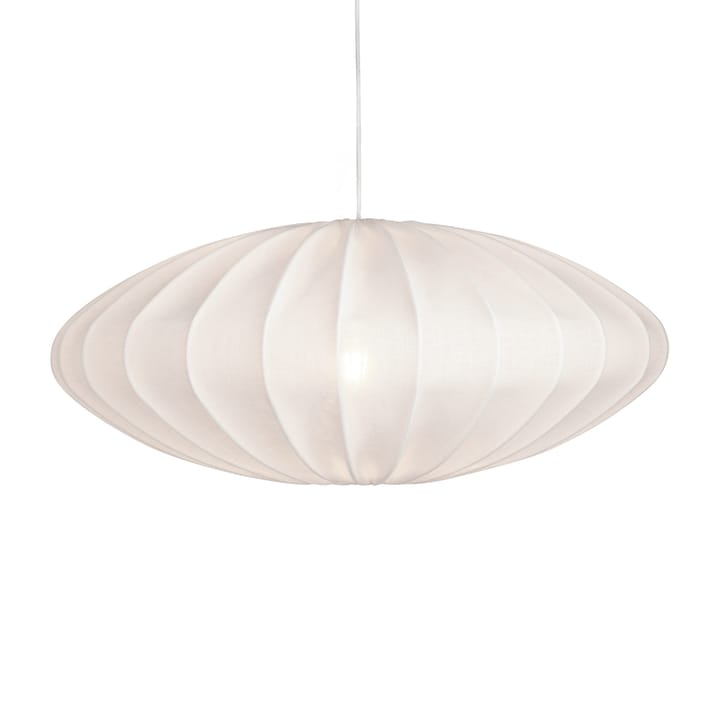 Abajur linho Ellipse 65 cm  - Branco - Watt & Veke