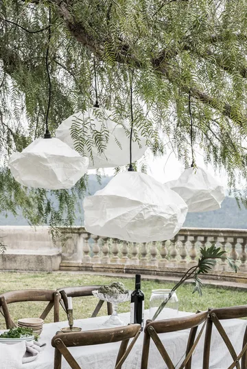 Abajur Sky Ø58 cm - Branco 
 - Watt & Veke