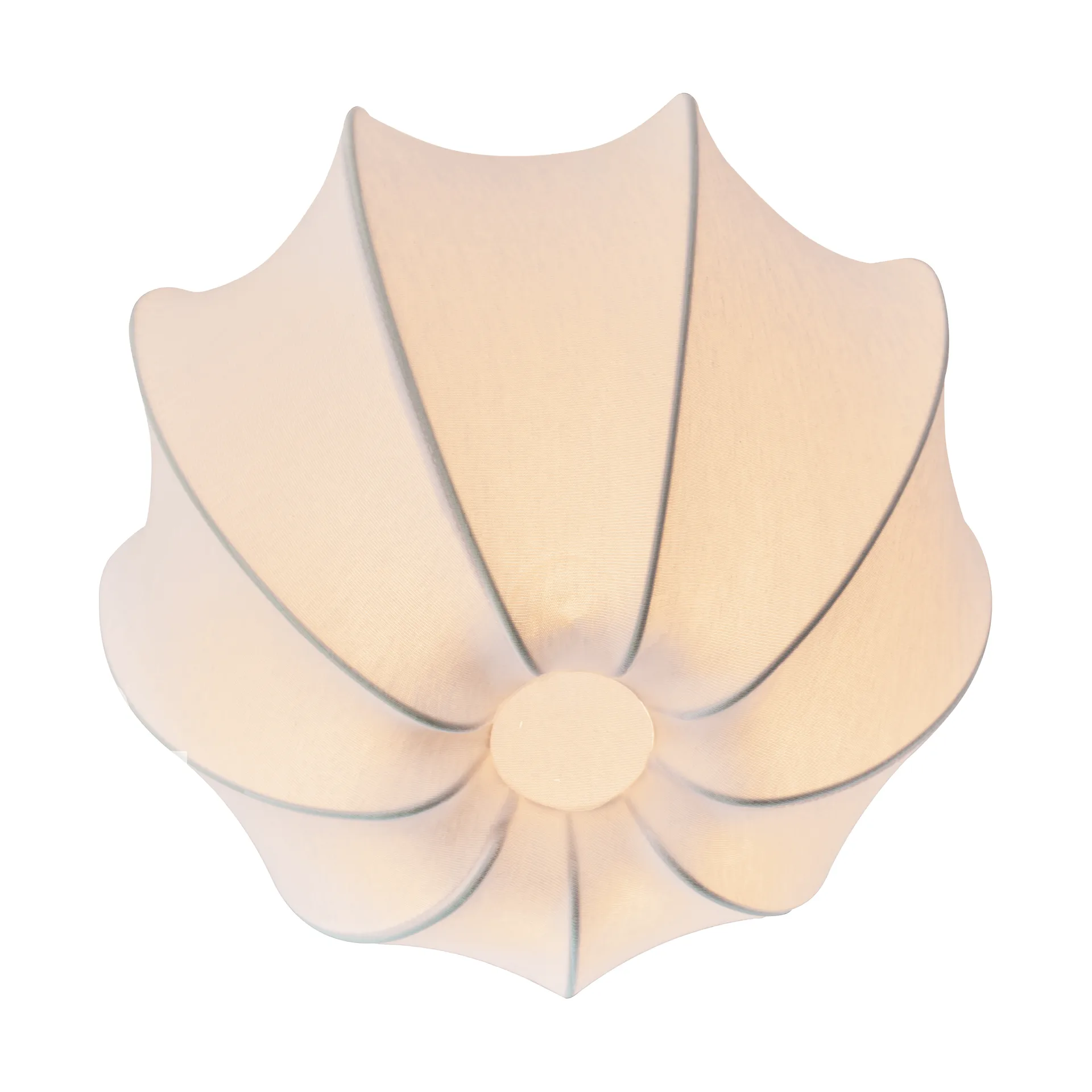 Anna plafon mini Ø30 cm, Algodão branco Watt & Veke