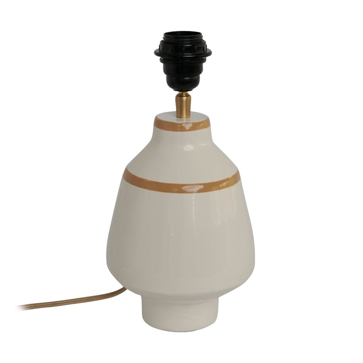Base de candeeiro Becky Ø15x30 cm - White-mustard - Watt & Veke