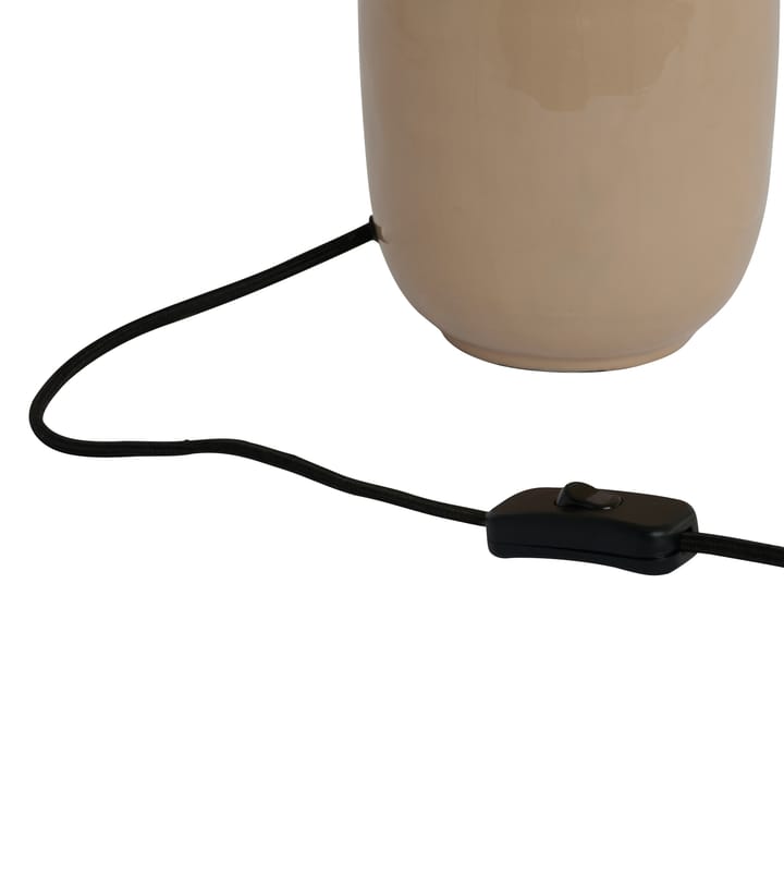 Base de candeeiro Emily Ø12x28,5 cm, Beige Watt & Veke