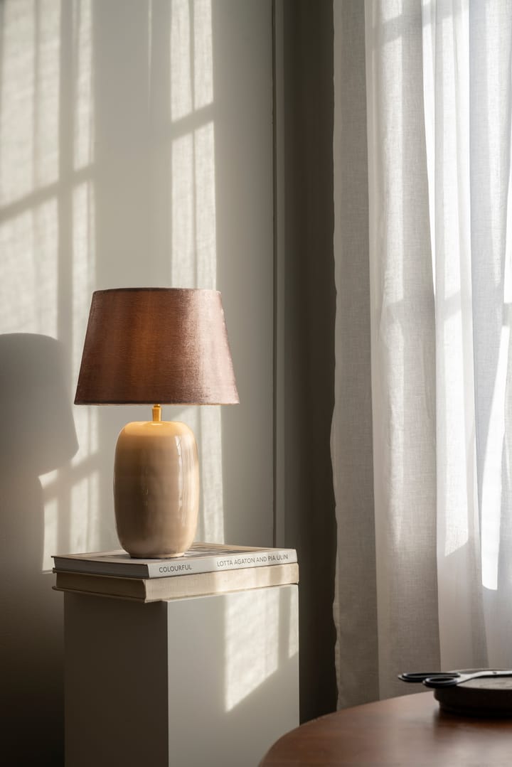 Base de candeeiro Emily Ø12x28,5 cm, Beige Watt & Veke