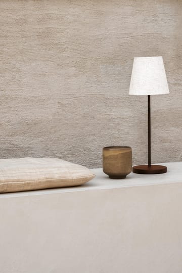 Candeeiro de mesa portátil Tyra Ø14 cm - Coffee - Watt & Veke